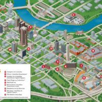 Map of Columbus, Ohio