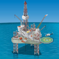 Off Shore Oil Rig