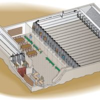 Indoor Shooting Range Cut-Away